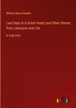 Last Days In A Dutch Hotel; and Other Stories from Literature and Life