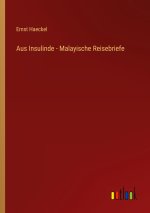 Aus Insulinde - Malayische Reisebriefe