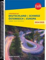 Falk Straßenatlas 2024/2025 Deutschland, Schweiz, Österreich 1:300.000
