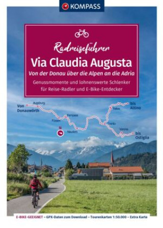 KOMPASS Radreiseführer Via Claudia Augusta