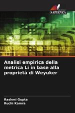Analisi empirica della metrica Li in base alla propriet? di Weyuker