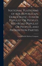 National Platforms of the Republican, Democratic, Fusion Populist Or Peoples, Mid-Road Populist Or Peoples, and Prohibition Parties
