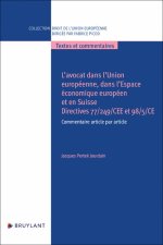 Directives 98/5 et 77/249 relatives à l'exercice de la profession d'avocat - Commentaire article par