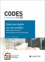 Code des impôts sur les sociétés - Optimisations fiscales et restructurations des sociétés belges