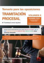 TEMARIO OPOSICIONES TRAMITACION PROCESAL 2023 (I