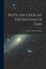 Note on Crescas' Definition of Time