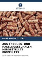 AUS ERDNUSS- UND HASELNUSSSCHALEN HERGESTELLTE BIOPELLETS