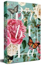 Biblia Rv60 Nombres de Dios Flores Boquet Aqua - Tapa Dura / Spanish Bible Rv60 Boquet Aqua Hardcover