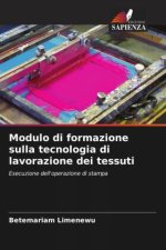 Modulo di formazione sulla tecnologia di lavorazione dei tessuti