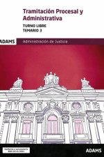 Temario 3 Tramitación Procesal y Administrativa, turno libre