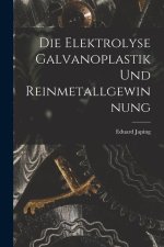 Die Elektrolyse Galvanoplastik und Reinmetallgewinnung