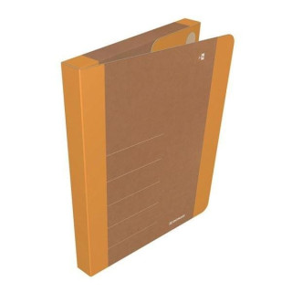Donau Box na spisy Life A4 karton - neonovďż˝ oranďż˝ovďż˝