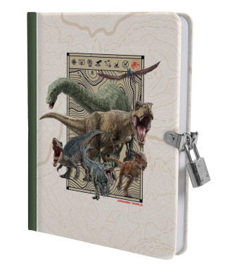 Jurassic World Invisible Ink Lock & Key Diary