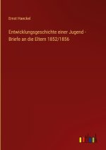 Entwicklungsgeschichte einer Jugend - Briefe an die Eltern 1852/1856