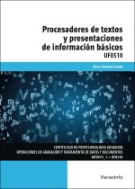 PROCESADORES TEXTOS Y PRESENTACIONES DE INFORMACION BASICOS