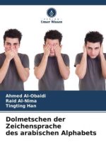 Dolmetschen der Zeichensprache des arabischen Alphabets