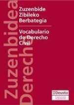 Zuzenbide zibileko berbatageia = Vocabulario de derecho civil