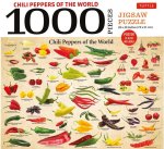 Chile Peppers - 1000 Piece Jigsaw Puzzle: Finished Puzzle Size 29 X 20 Inch (74 X 51 CM); A3 Sized Poster