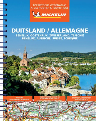 Atlas routier et touristique Allemagne, Benelux, Autriche, Suisse, Tchéquie