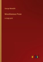 Miscellaneous Prose