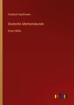 Deutsche Altertumskunde