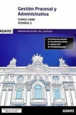 Temario 3 Gestión Procesal y Administrativa, turno libre