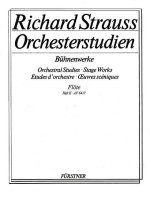 Orchestral Studies Stage Works: Flute