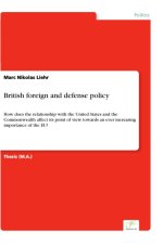 British foreign and defense policy