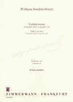 Cadences basées sur les concertos en ré majeur et la majeur
