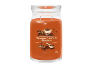 YANKEE CANDLE Cinnamon Stick svíčka 567g / 5 knotů (Signature velký)