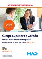 CUERPO SUPERIOR GESTION ADMON ESPECIAL TEMARIO TEST VOL 1