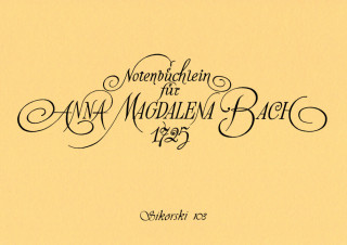 Notenbüchlein für Anna Magdalena Bach (1725)