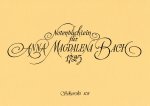Notenbüchlein für Anna Magdalena Bach (1725)