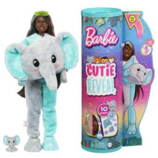 Cutie Reveal Barbie Jungle Series - Elephant