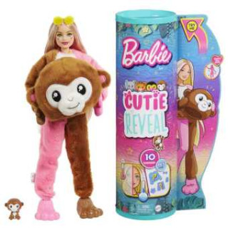 Cutie Reveal Barbie Jungle Series - Monkey