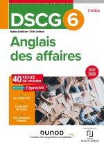 DSCG 6 Anglais des affaires - Fiches 2023-2024