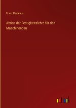 Abriss der Festigkeitslehre für den Maschinenbau