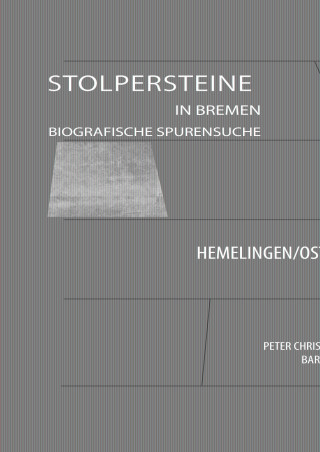 Stolpersteine in Bremen Band VII