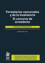 Formularios concursales y de la insolvencia. El concurso de acreedores