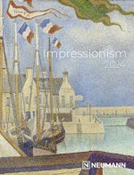 Impressionism 2024 - Diary - Buchkalender - Taschenkalender - Kunstkalender - 16,5x21,6