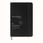 Moleskine Smart Notizbücher,  Pocket/A6, Liniert, Weicher Einband, Schwarz