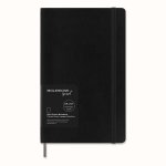 Moleskine Smart Notizbücher, Large/A5, Blanko, Weicher Einband, Schwarz
