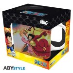 ONE PIECE - Mug - 320 ml - Roger vs Whitebeard - subli - box x2 *