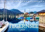 Das Jahr am Tegernsee (Tischkalender 2024 DIN A5 quer)