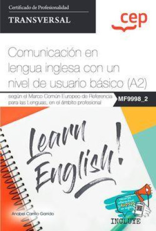 MANUAL COMUNICACION EN LENGUA INGLESA CON UN NIVEL DE USUARIO BASICO (A2)