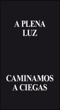 A PLENA LUZ CAMINAMOS A CIEGAS