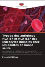 Typage des antigènes HLA-B7 et HLA-B27 des leucocytes humains chez les adultes en bonne santé