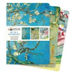Vincent van Gogh: Blossom Set of 3 Standard Notebooks