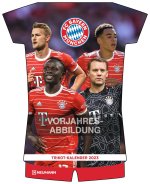 FC Bayern München 2024 - Trikotkalender - Wand-Kalender - Fan-Kalender - Fußball-Kalender - 34,1x42 - Sport