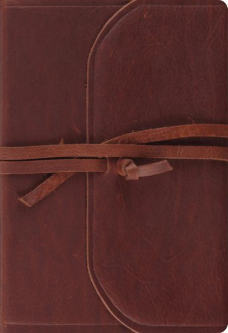 ESV Student Study Bible (Brown, Flap with Strap)